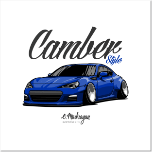 Camber style BRZ Posters and Art